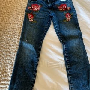 Girls jeans all sized 7 various brands. $10 each.